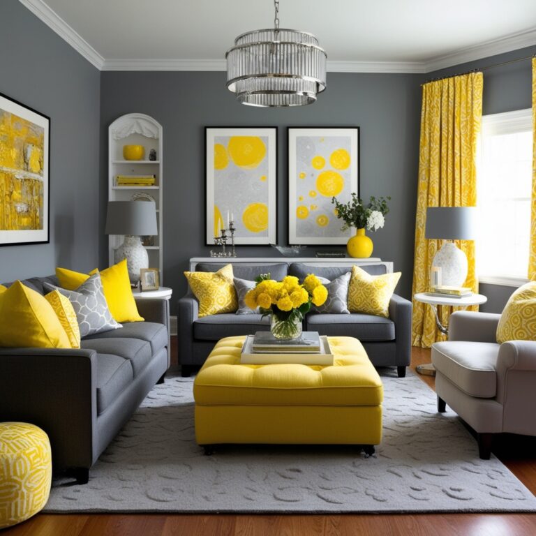13 Stunning Decor Ideas to Brighten Up Your Gray and Yellow Living Room