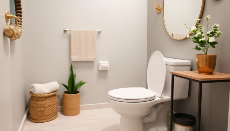 13 Innovative Ways to Decorate Behind the Toilet for a Stylish Bathroom