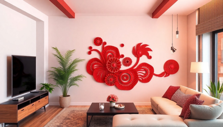18 Unique Red Wall Decor Ideas To Transform Your Space