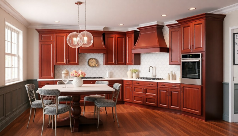 Cherry Cabinets Love These 15+ Stylish Table Designs