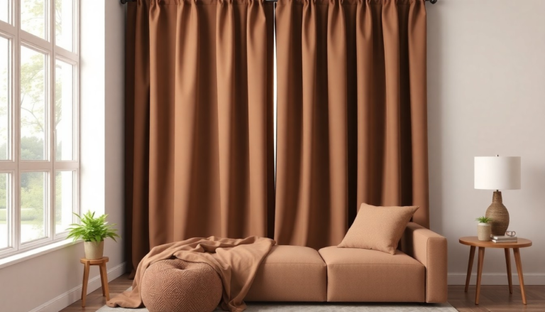 Spicing Up Your Mocha Walls: Top 9+ Curtain Colors That Pop