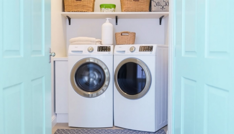 20+ Small Laundry Room Ideas That Maximize Function & Style!