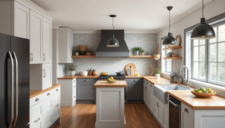 55+ Moody Farmhouse Kitchen Ideas to Add Character