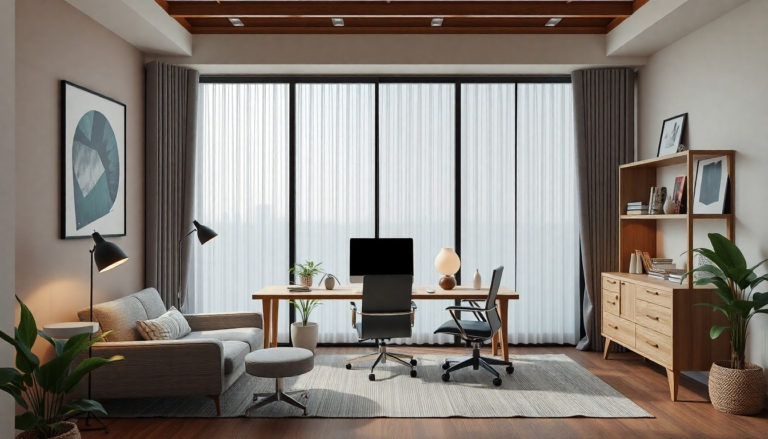 55+ Chic Japandi Home Office Ideas for a Productive Retreat