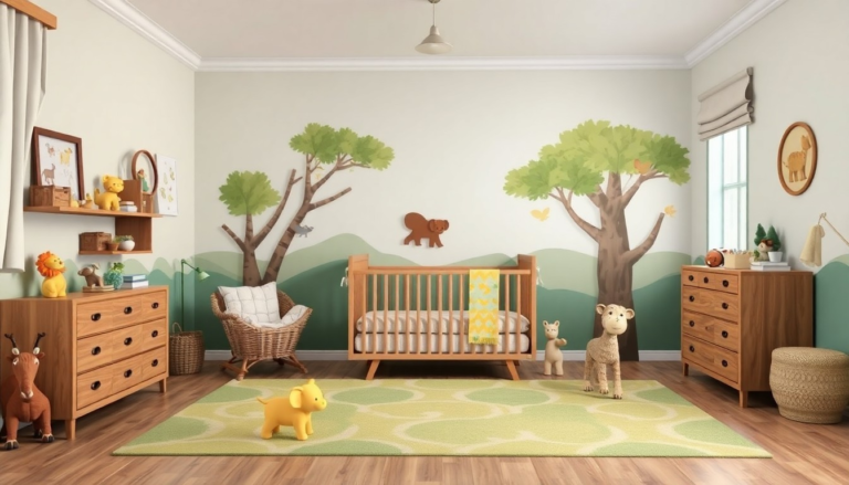 24+ Safari Nursery Ideas for a Playful and Wild Baby Room