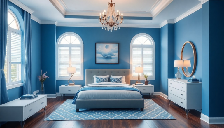 28+ Blue and White Bedroom Ideas for a Crisp Look