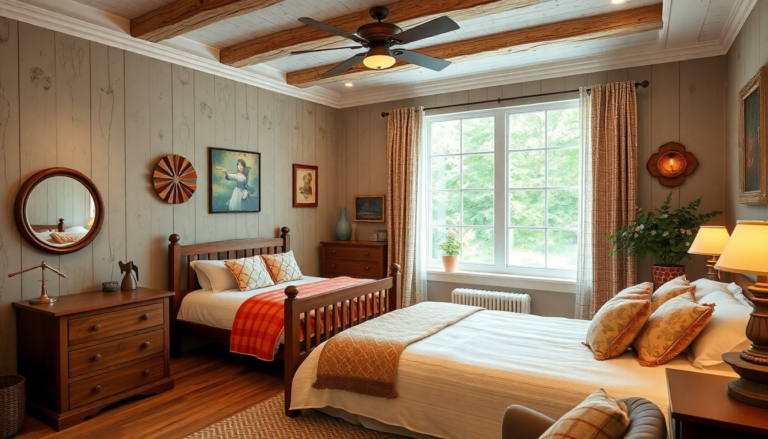 24+ Cozy Country-Themed Bedroom Ideas for a Rustic Look