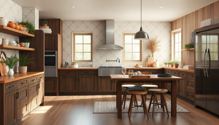 26+ Warm Rustic Kitchen Ideas for a Welcoming Space
