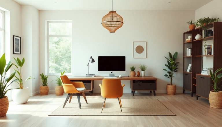 47+ Boho Home Office Ideas to Inspire Your Creative Space