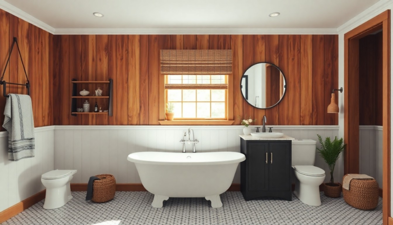 45+ Creative Farmhouse Bathroom Ideas for a Timeless Look
