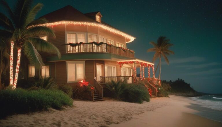 Green and Red Christmas Lights on House – 20 Stunning Lighting Ideas