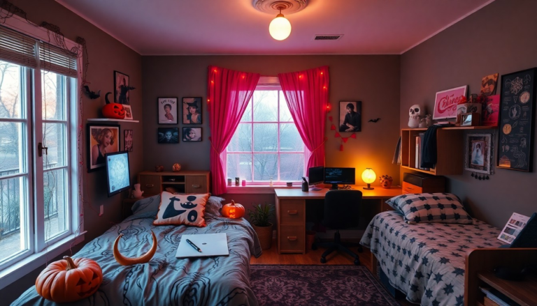 Dorm Room Halloween Inspiration: 27 Spooky and Stylish Decor Ideas