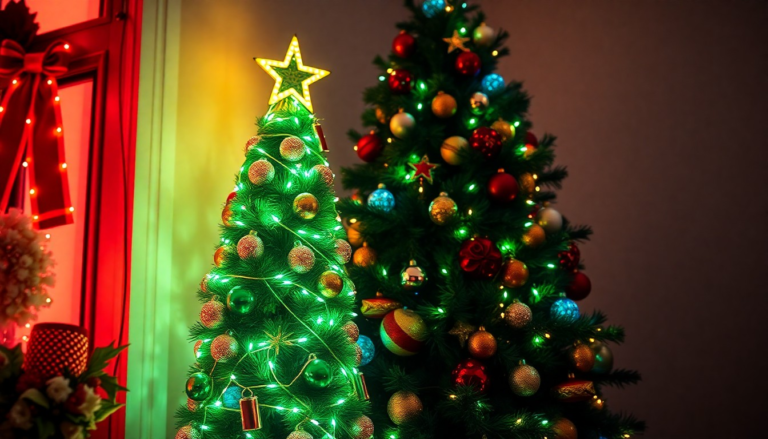 21 Christmas Lights Tree Ideas – Sparkling Decorations for Festive Cheer