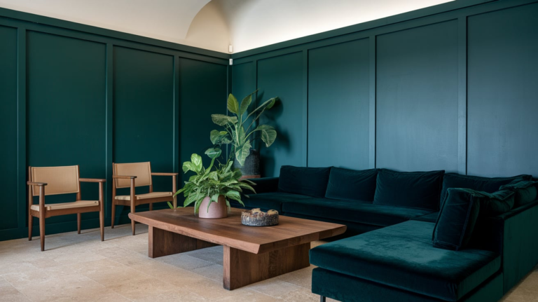 24 Best Dark Green Living Room Ideas – Elegant and Cozy Decor Tips