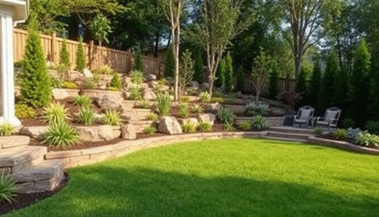 21 Sloped Backyard Landscaping Ideas