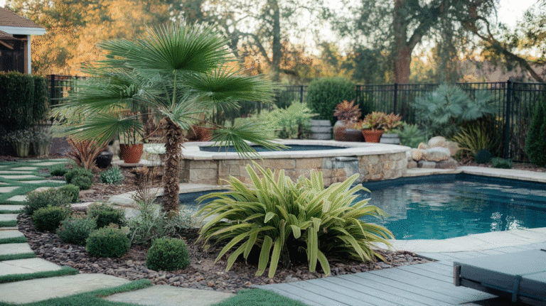 20 Backyard Pool Landscaping Ideas